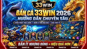 BẮN CÁ 33WIN 2026 – HƯỚNG DẪN CHUYÊN SÂU, CHIẾN THUẬT THỰC CHIẾN & QUẢN LÝ VỐN HIỆU QUẢ