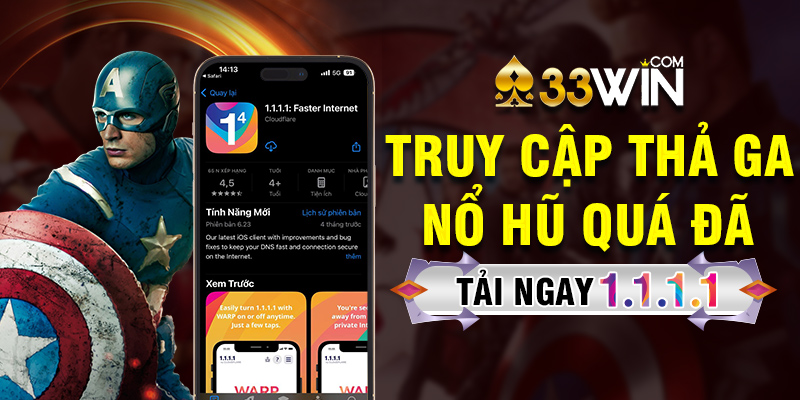 Tải app 1.1.1.1 truy cập không bị chặn